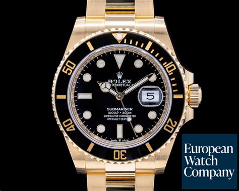 rolex 126618 lb|rolex submariner 18k yellow gold.